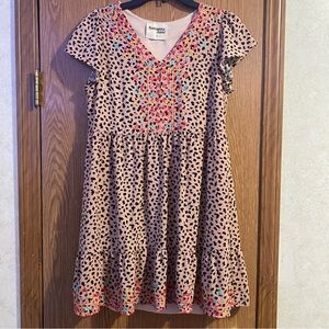 Savanna Jane Leopard Print Womens Dress Size Small